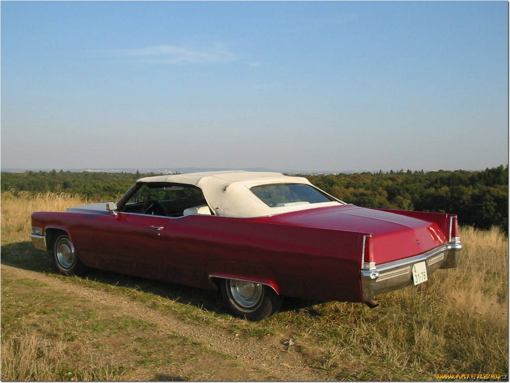 cadillac, deville, convertible, 1969, 